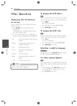 Предварительный просмотр 22 страницы LG DM5230 Owner'S Manual