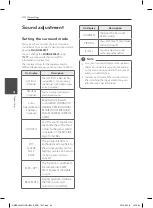 Preview for 34 page of LG DM5640K Owner'S Manual