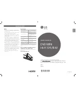 LG DM8360 Simple Manual предпросмотр