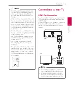 Предварительный просмотр 13 страницы LG DM8360K Owner'S Manual