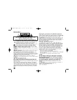 Предварительный просмотр 2 страницы LG DN899 Owner'S Manual