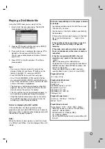 Preview for 75 page of LG DNK799 Owner'S Manual