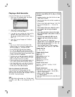 Preview for 21 page of LG DNX190H Owner'S Manual