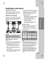 Предварительный просмотр 9 страницы LG DNX190MH Owner'S Manual