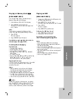 Предварительный просмотр 19 страницы LG DNX190MH Owner'S Manual