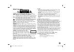 Preview for 2 page of LG DP-1400T Manual