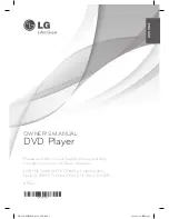 LG DP122 Owner'S Manual предпросмотр