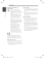 Предварительный просмотр 4 страницы LG DP122 Owner'S Manual