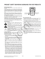 Предварительный просмотр 4 страницы LG DP122 Service Manual