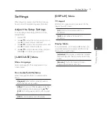 Preview for 11 page of LG DP132 Owner'S Manual