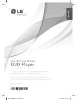 Предварительный просмотр 1 страницы LG DP520 Owner'S Manual