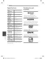 Preview for 22 page of LG DP520H Owner'S Manual