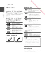 Предварительный просмотр 6 страницы LG DP540H Owner'S Manual