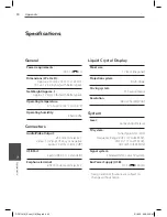 Предварительный просмотр 40 страницы LG DP570MH Owner'S Manual