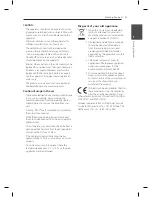 Preview for 3 page of LG DP670D Owner'S Manual