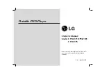 LG DP9821BPM Owner'S Manual preview