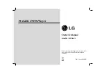 LG DP9821PM Owner'S Manual preview