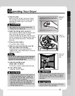 Предварительный просмотр 13 страницы LG DR-80BW Owner'S Manual