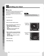 Предварительный просмотр 14 страницы LG DR-80BW Owner'S Manual