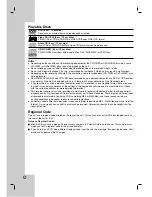 Preview for 6 page of LG DR165 Owner'S Manual