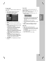 Preview for 15 page of LG DR165 Owner'S Manual