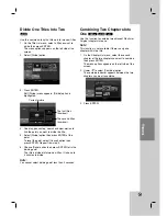 Preview for 41 page of LG DR165 Owner'S Manual