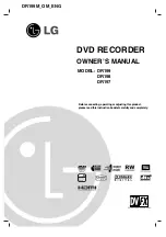 LG DR197 Owner'S Manual preview