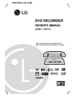 LG DR1F9H Owner'S Manual preview