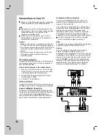 Preview for 12 page of LG DR265 Owner'S Manual