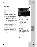 Preview for 35 page of LG DR265 Owner'S Manual