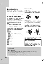 Preview for 4 page of LG DR289H Owner'S Manual