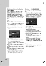 Preview for 42 page of LG DR289H Owner'S Manual