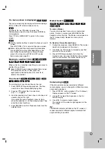 Предварительный просмотр 27 страницы LG DR298H Owner'S Manual