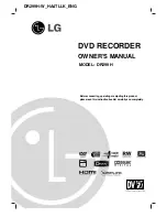 LG DR299H Owner'S Manual preview