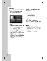 Preview for 16 page of LG DR299H Owner'S Manual