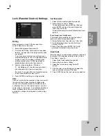 Preview for 19 page of LG DR299H Owner'S Manual