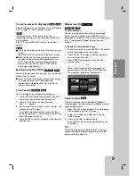 Preview for 25 page of LG DR299H Owner'S Manual