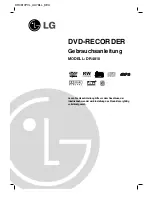 Preview for 56 page of LG dr4810 Owner'S Manual