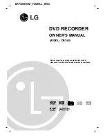 LG DR7400 Owner'S Manual preview