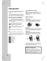 Preview for 4 page of LG DR7400 Owner'S Manual