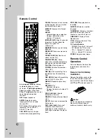 Preview for 8 page of LG DR7400 Owner'S Manual