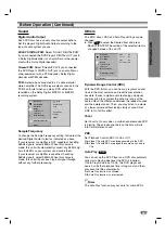 Preview for 39 page of LG DS375 Owner'S Manual