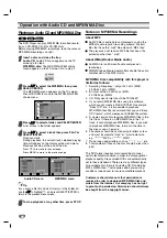 Preview for 44 page of LG DS375 Owner'S Manual