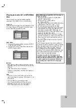 Preview for 46 page of LG DS563X Owner'S Manual