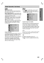 Preview for 38 page of LG DS6522E Owner'S Manual