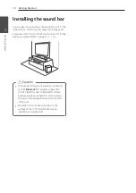 Preview for 10 page of LG DSH5 Owner'S Manual