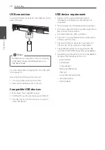 Предварительный просмотр 18 страницы LG DSH5 Owner'S Manual