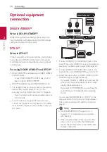 Предварительный просмотр 30 страницы LG DSN10YG Owner'S Manual