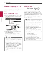 Предварительный просмотр 26 страницы LG DSN9YG Owner'S Manual