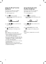 Предварительный просмотр 22 страницы LG DSNQ186K3A0 Owner'S Manual